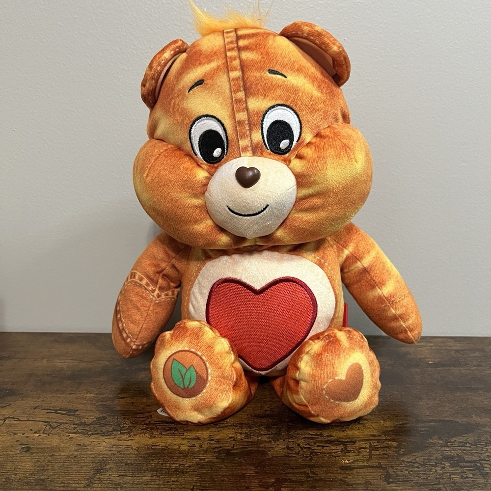 Care Bears 13" Plush Caring For The Earth Tender Bear Denim Collection 2023